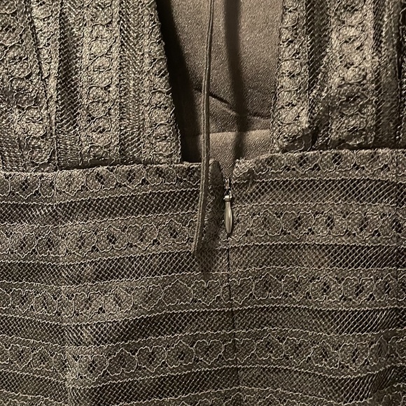 Black lace mini dress - Picture 5 of 7